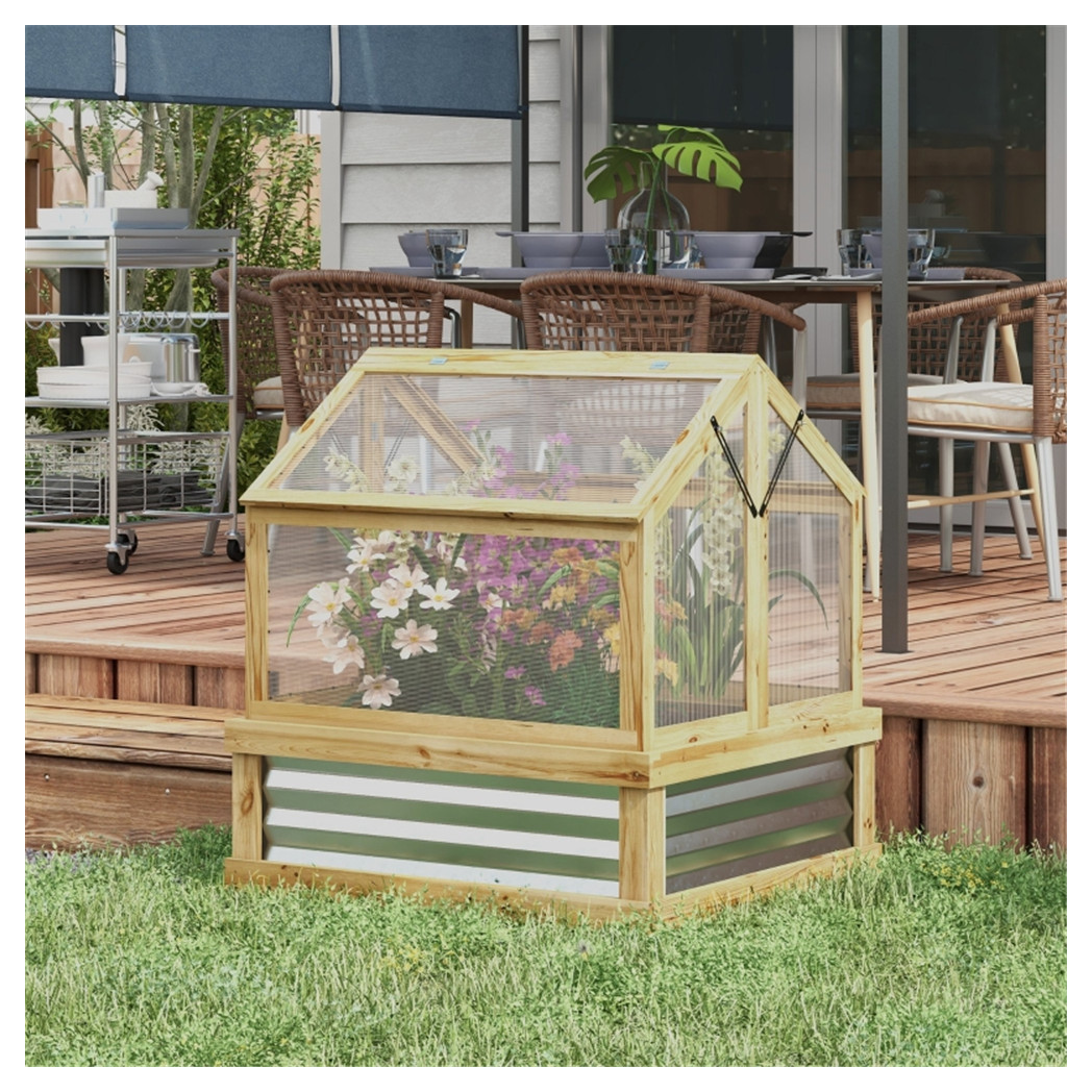 Flower Bed Greenhouse