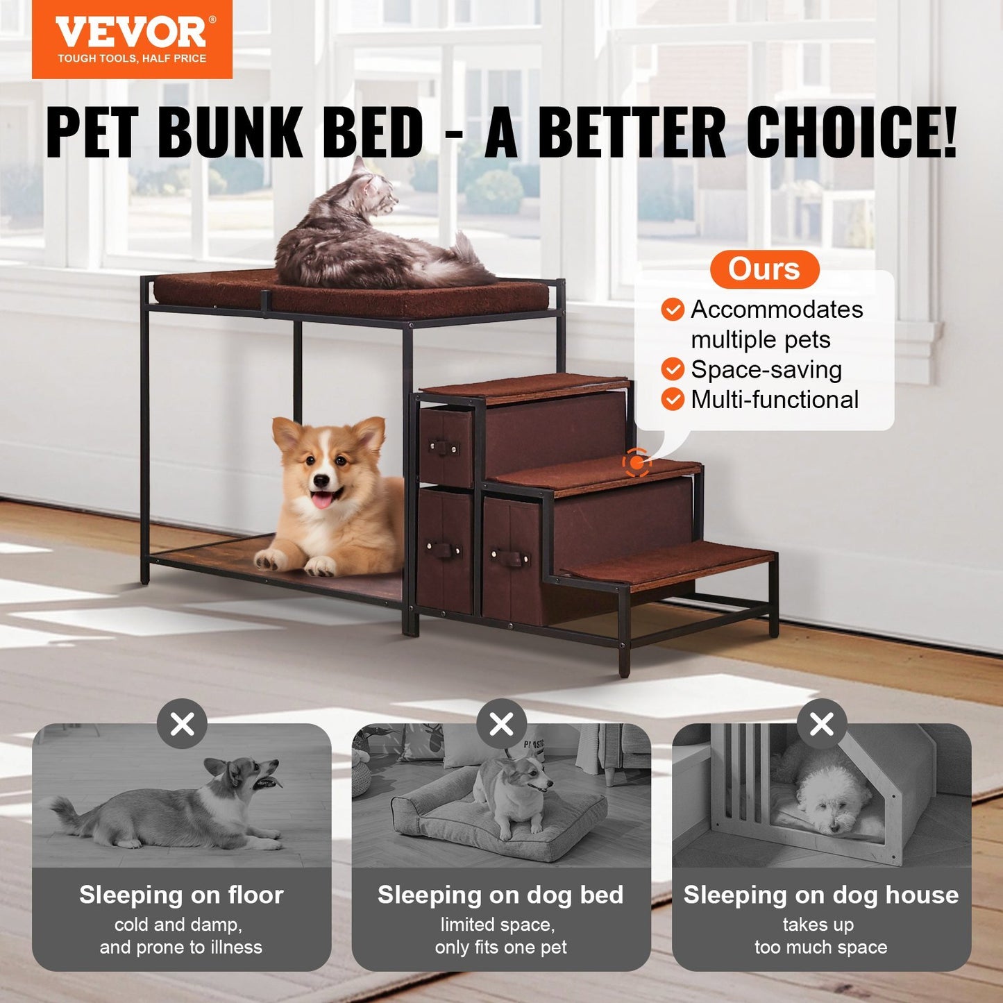 Platform Pet Bed/Storage