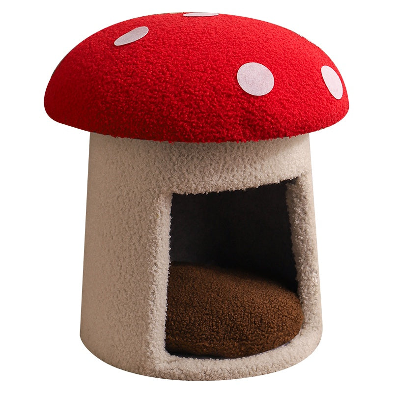 Mushroom Cat Bed