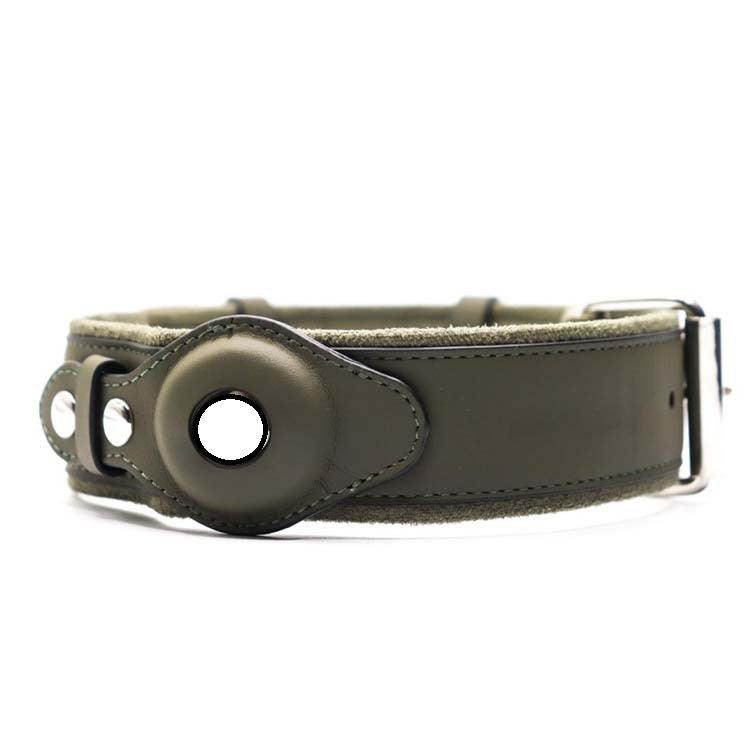 Premium Leather Dog Collar With Location Tracking-5