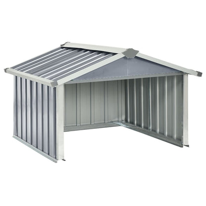 Garden Shed Grey Galvanized steel Standard Durable Garden Shed