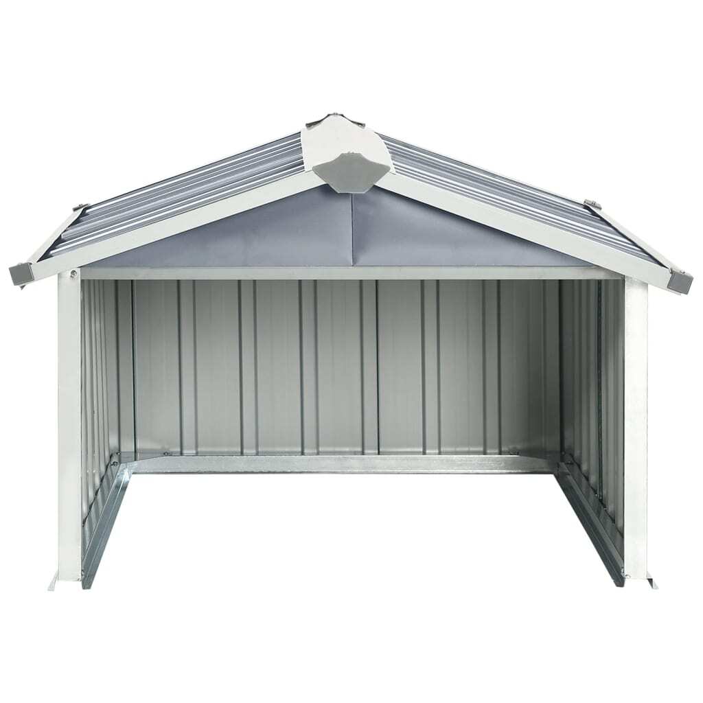Garden Shed Grey Galvanized steel Standard Durable Garden Shed