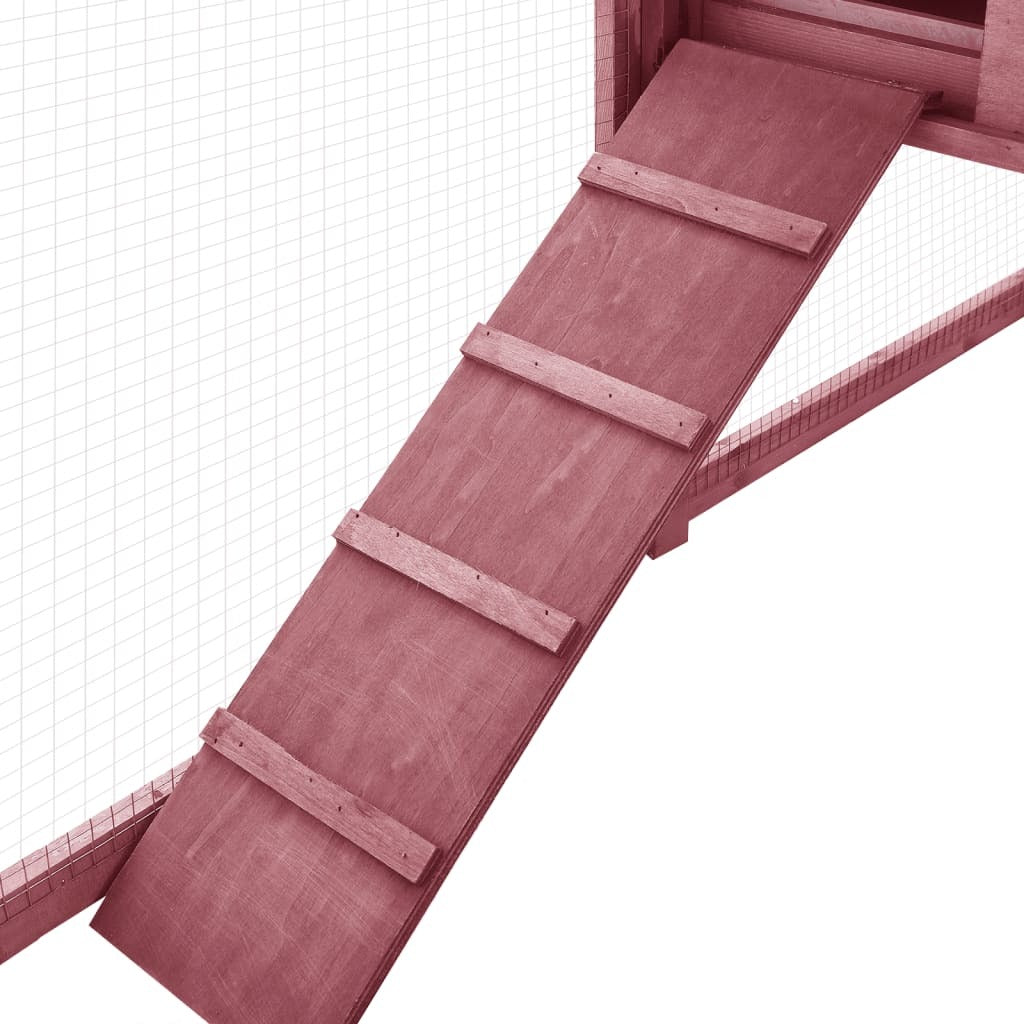 L - Shaped Rabbit Hutch