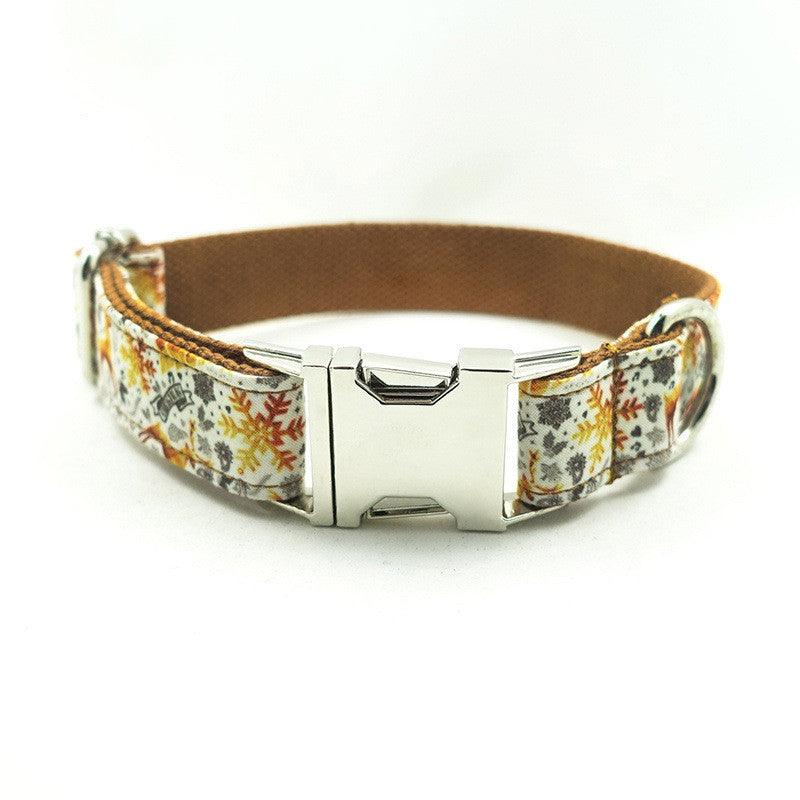 Shimmering Holiday Pet Collar-1