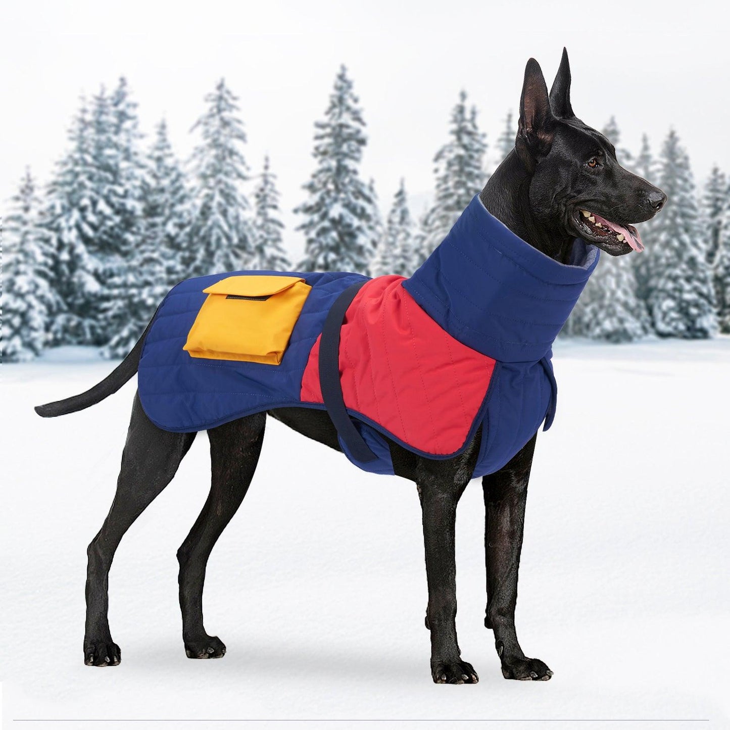 Winter Wonderland Dog Padded Coat-0