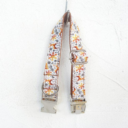 Shimmering Holiday Pet Collar-3