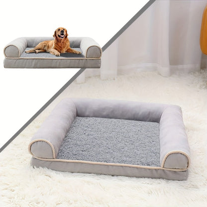 Luxury Sofa-Style Pet Bed – Premium Comfort for Dogs & Cats