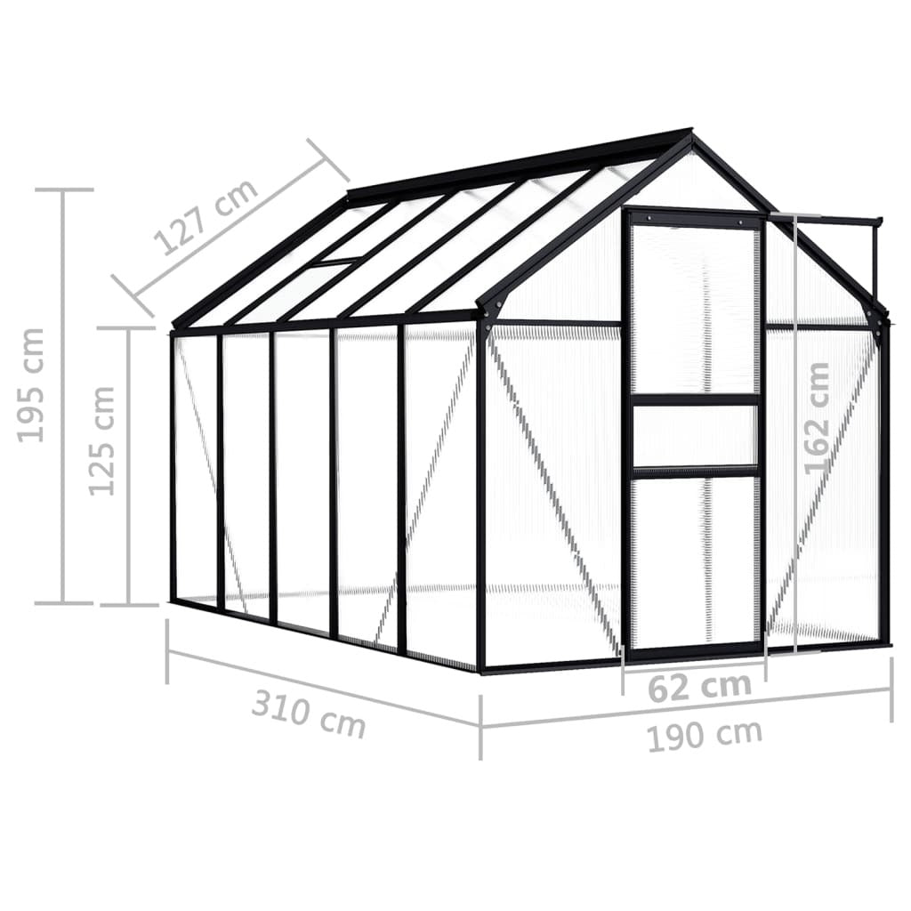 Spacious Walk-In Greenhouse