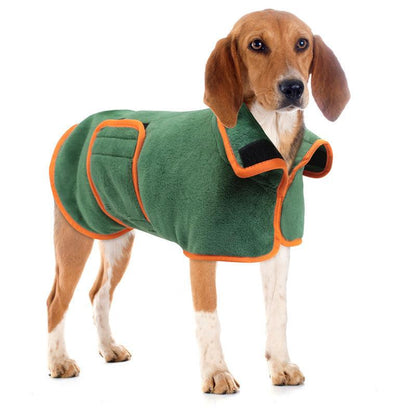 Fast-Drying Microfiber Pet Bathrobe - The Ultimate Pet Drying Coat-4