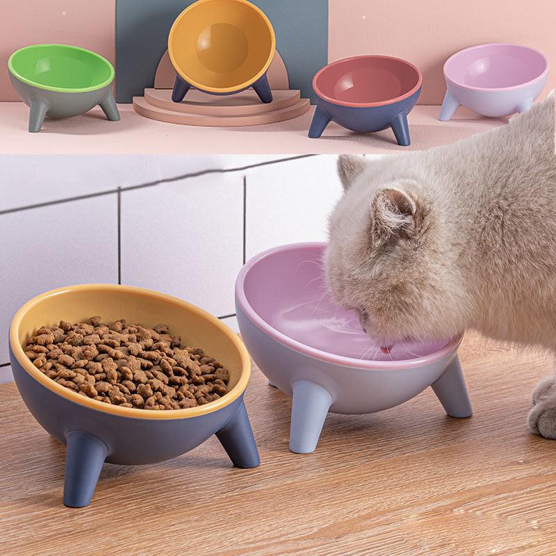 Stylish Paws Nordic Color Pet Feeding Bowl With Stand-0