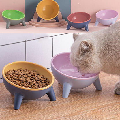 Stylish Paws Nordic Color Pet Feeding Bowl With Stand-0