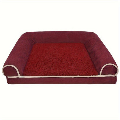 Luxury Sofa-Style Pet Bed – Premium Comfort for Dogs & Cats