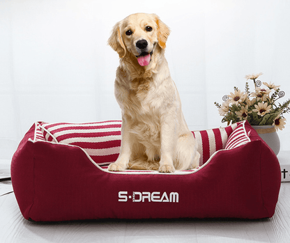 Luxury Washable Pet Bed: Comfort And Style Combined-2