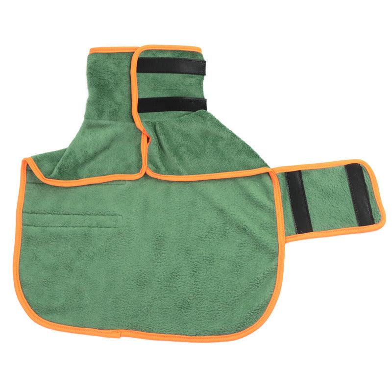 Fast-Drying Microfiber Pet Bathrobe - The Ultimate Pet Drying Coat-3