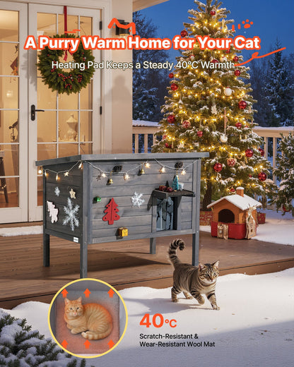 Heated Outdoor Cat House