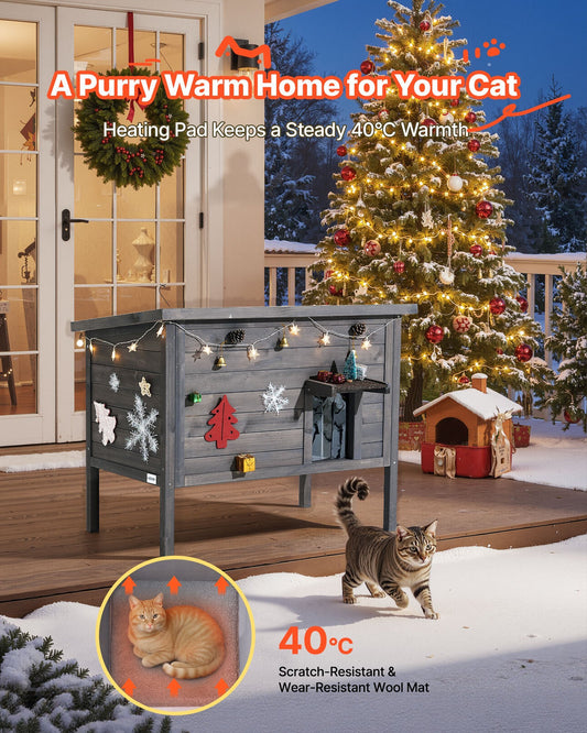 Heated Outdoor Cat House