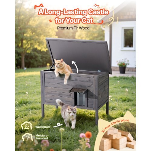 Heated Outdoor Cat House