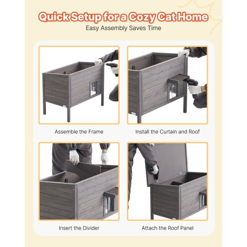 Heated Outdoor Cat House