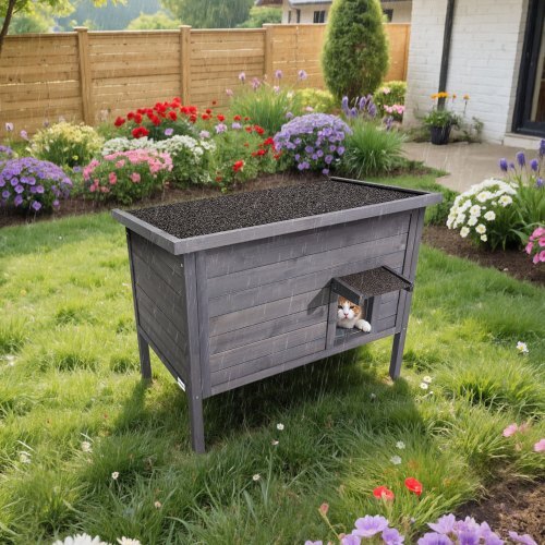 Heated Outdoor Cat House