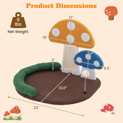 Toadstool Comfort Cat Bed