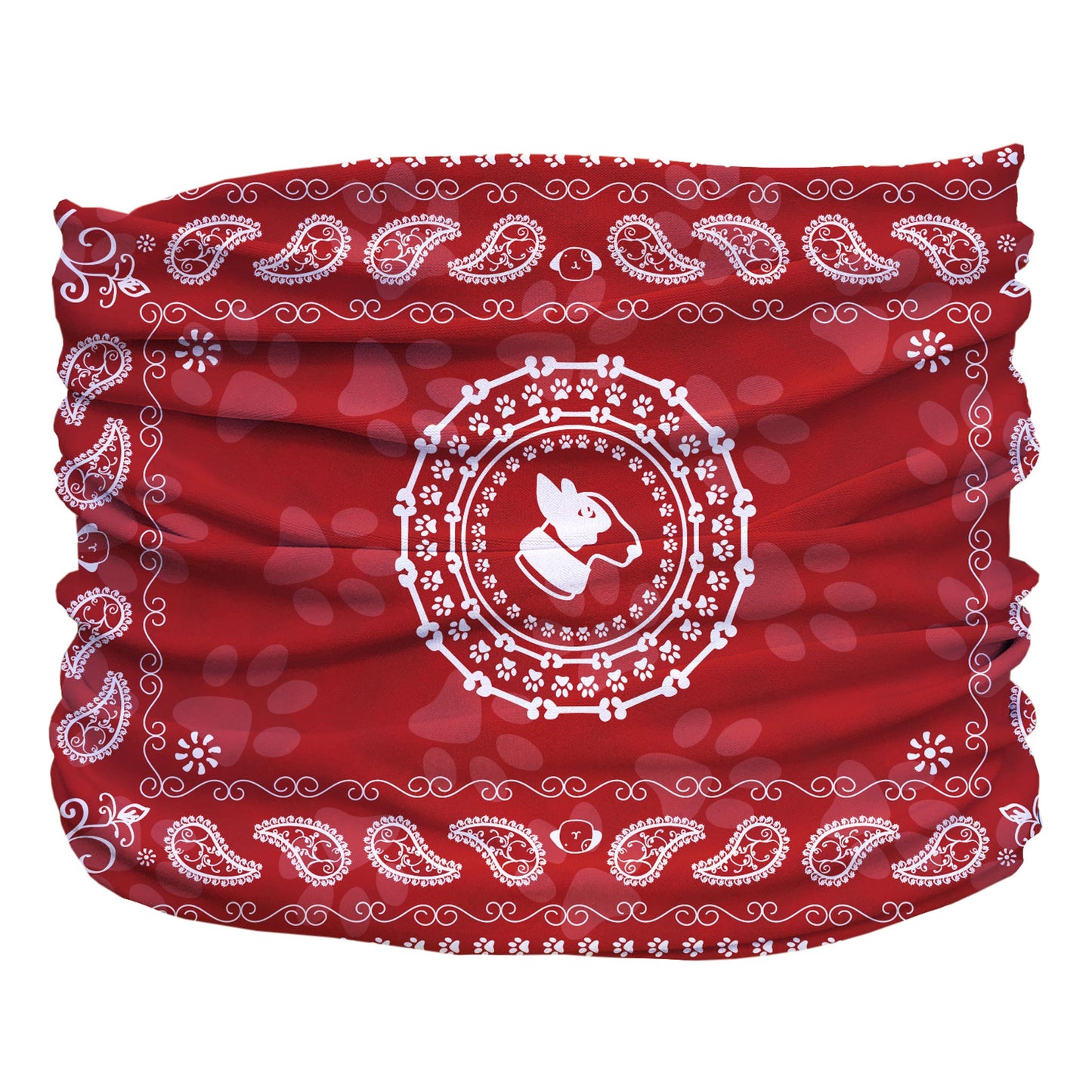 Red Bandana Pup Scruff-1