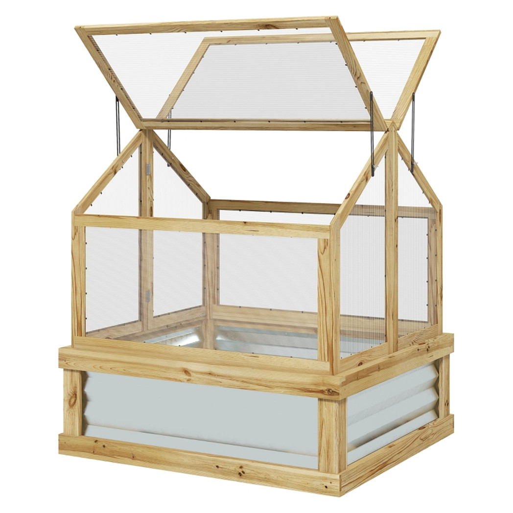 Flower Bed Greenhouse