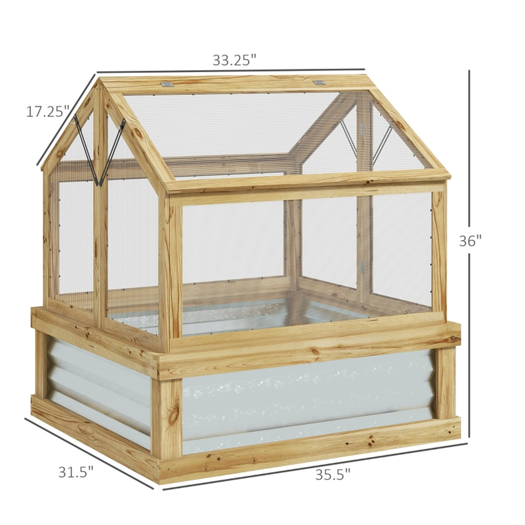 Flower Bed Greenhouse