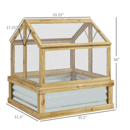 Flower Bed Greenhouse