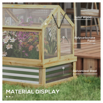 Flower Bed Greenhouse