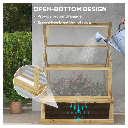 Flower Bed Greenhouse