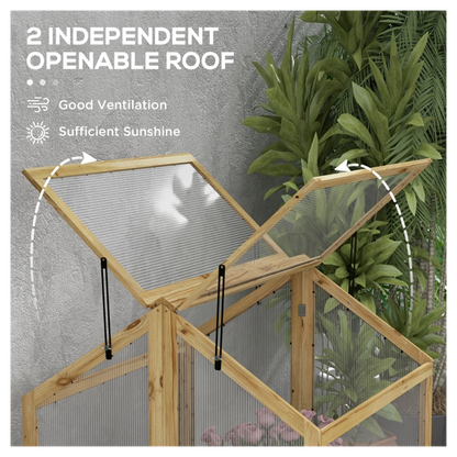 Flower Bed Greenhouse