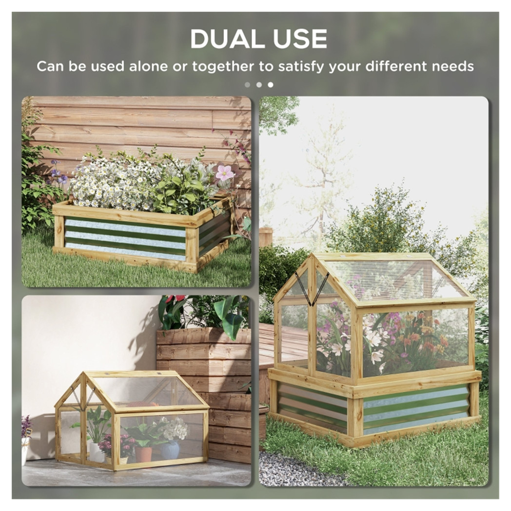 Flower Bed Greenhouse