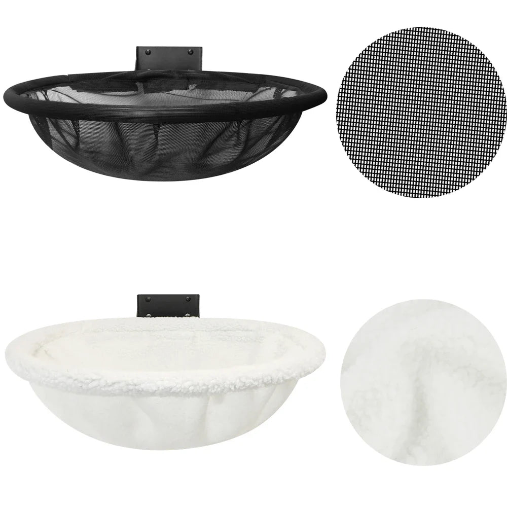 Wall-Mounted Cat Hammock – Space-Saving Elevated Cat Bed