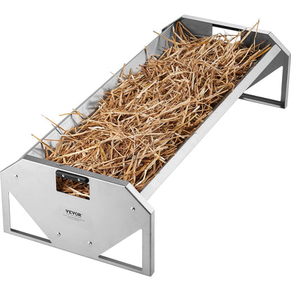 Galvanized Steel 22 Gallon Feed Trough