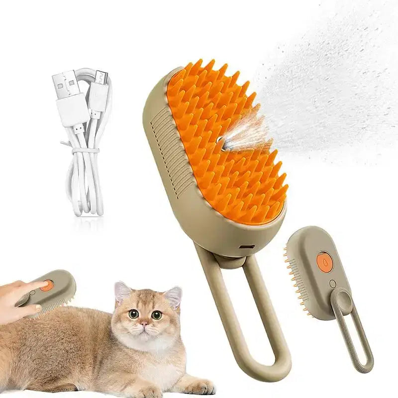 Steam Grooming Brush