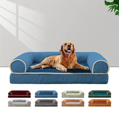 Luxury Sofa-Style Pet Bed – Premium Comfort for Dogs & Cats