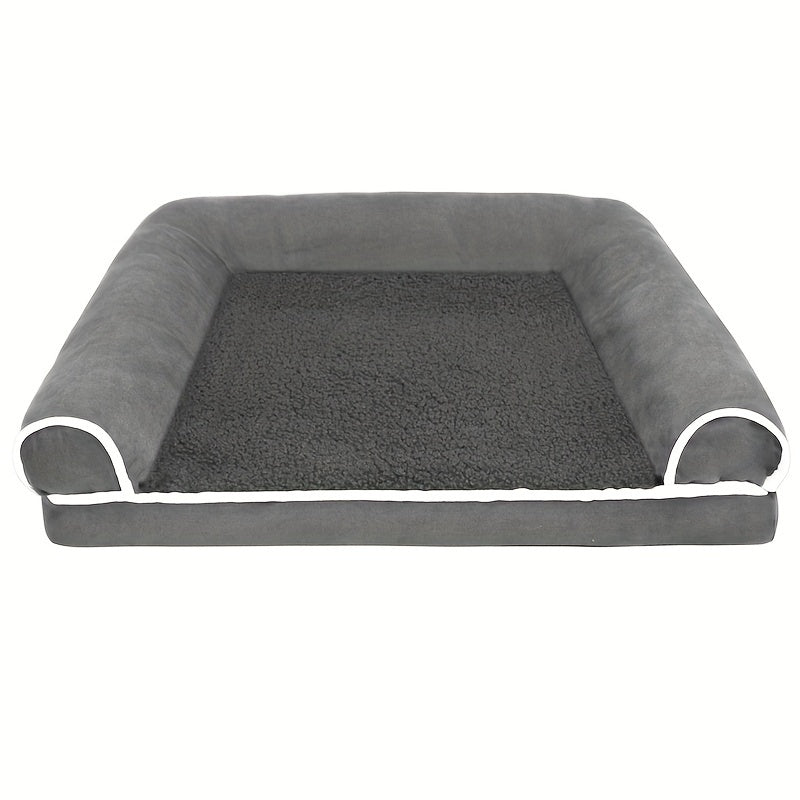 Luxury Sofa-Style Pet Bed – Premium Comfort for Dogs & Cats