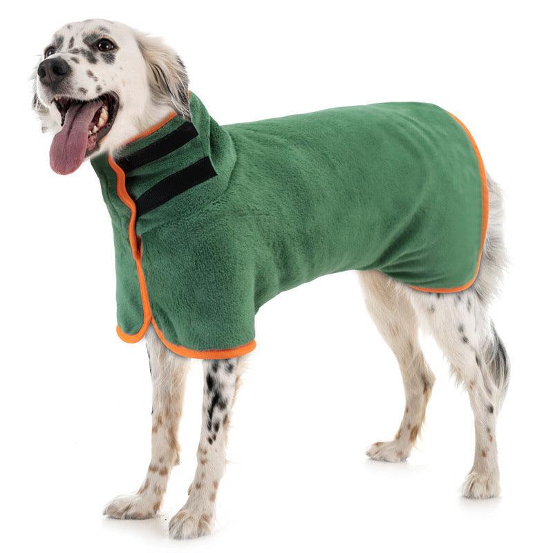 Fast-Drying Microfiber Pet Bathrobe - The Ultimate Pet Drying Coat-1